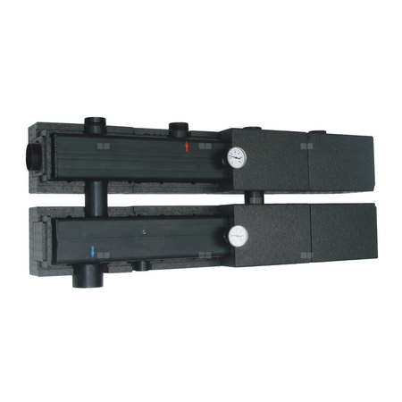 Rozdzielacz C2 120 - 3 F – DN50 trzyobwodowy z izolacją