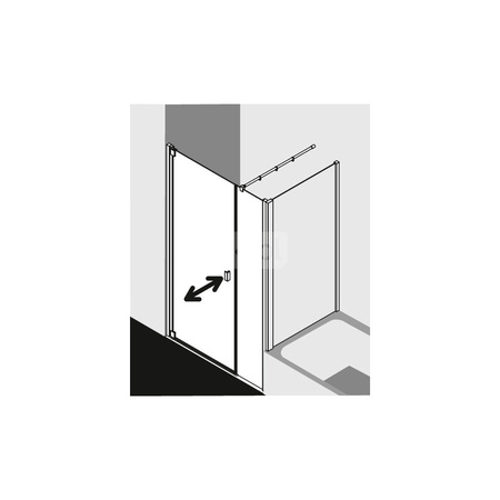 Kermi Drzwi wah. RAYA 1OR 1230x 2000 1185-1215 SIMG ESG Clean