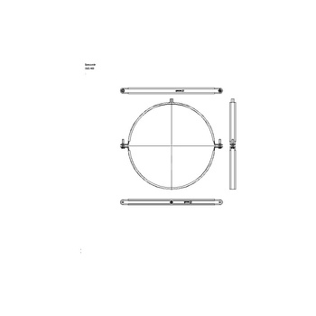 Obejma mocująca NICZUK NUWG 400 mm (pasywacja)