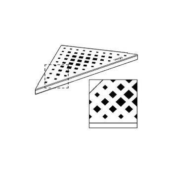 Ruszt do odpływu prysznicowego Stal nierdzewna VIEGA 497230