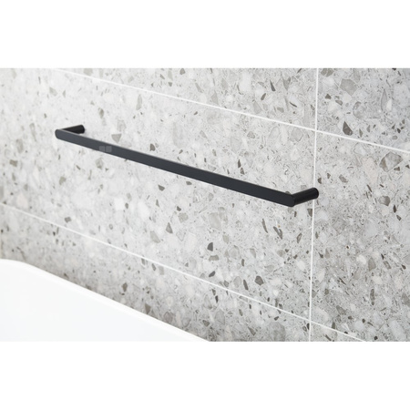 Wieszak łazienkowy 45 cm, czarny