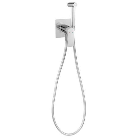 ALGEO SQUARE bateria bidetowa podtynkowa, chrom