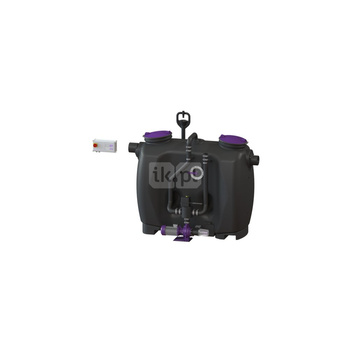 Separator tłuszczu EasyClean free | Auto Mix & Pump | NS 7 | Z wziernikiem i króćcem do napełniania | Z SonicControl