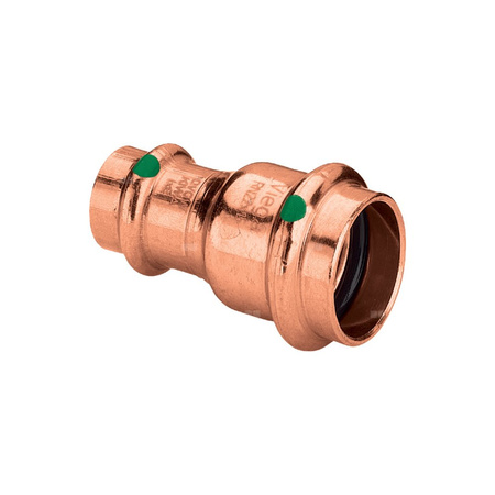 Mufa Profipress VIEGA 24152 redukcja jednoczęściowy, Cu (stan surowy) / Cu (stan surowy), 54 mm x 42 mm (mz x mz), 95 mm