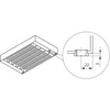 Konwektor Kermi V-Kon S Typ33 BH280x194x2600mm QN4108, weiß, 6 bar, m. Abd., Vent. re