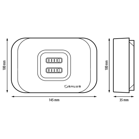 Przekaźnik załączający Zigbee SALUS RX10RF