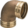 Łuk Sanpress 90' VIEGA 2216LF, brąz / brąz, 88,9 mm (mw x mw)
