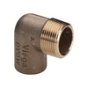 Złączka przejściowa kątowa 90' VIEGA 94092G jednoczęściowy, brąz / brąz, 16 mm x 1/2'' (lw x gz)