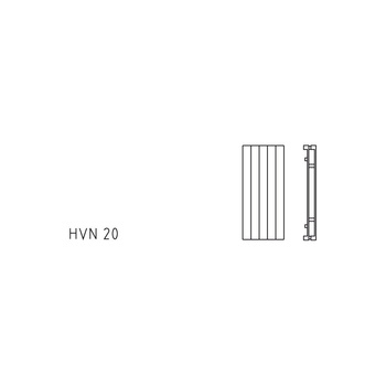 Grzejnik płytowy typ 20 KERMI HVN wym. 1600 x 420 mm, kolor biały, moc 1026 W