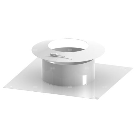 Osłona wylotu przewodu kominowego JEREMIAS TWIN63 100/150 mm