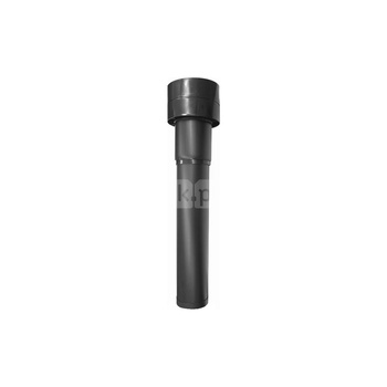 Przejście dachowe izolowane długość 1159 mm, kolor czarny, ściana wewnętrzna 180 mm CWL-400