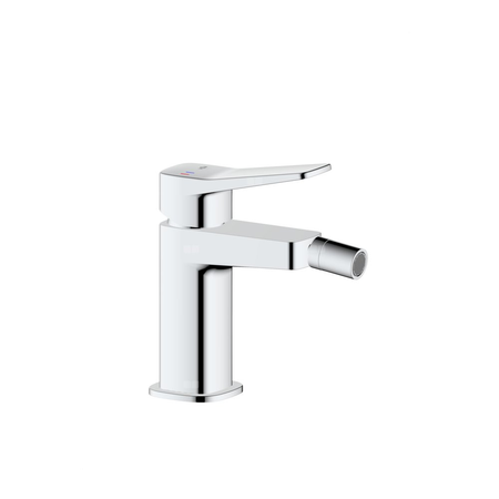 Bateria Malaga, bidetowa, stojąca ze spustem klik-klak, chrom