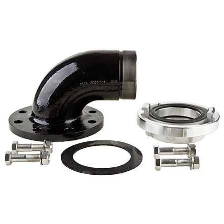 Sprzęgło rurowe Storz z kolanem 90° C-R2+ Kołnierz DN 50/R2