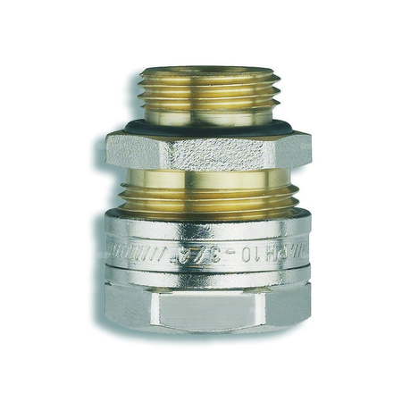 Śrubunek przejściowy KERMI x-net, 1/2'' x 16 (GZ x nakrętka)