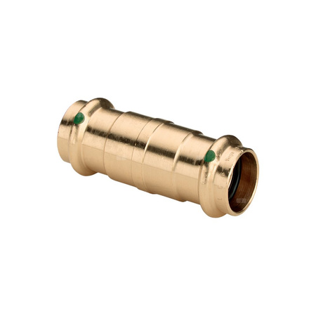 Mufa Sanpress VIEGA 22155 jednoczęściowy, brąz (stan surowy) / brąz (stan surowy), 42 mm (mz x mz), 120 mm z uszczelką