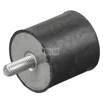 Blok tłumiący fi 40 x 40 M8