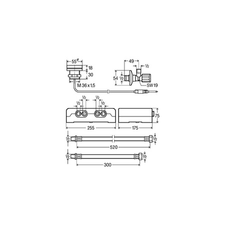 Jednostka mieszająca VIEGA 61462