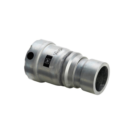 Złącze przejściowe Megapress VIEGA 42131 redukcja jednoczęściowy, stal (cynk/nikiel), 1 1/4'' x 42,4 mm (złącze zaprasowywane x końcówka wtykowa), 97 mm z uszczelką