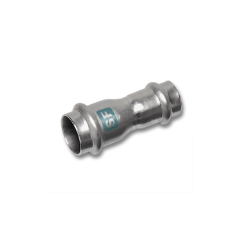 Mufa SANHA NiroSan SF redukcja, stal nierdzewna, 22 mm x 15 mm (zw x zw)