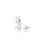 Pompa pionowa CRE3-19 K-FGJ-A-E-HQQE 3x380-500 60HZ