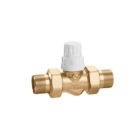 Dwudrożny zawór strefowy współpracujący z siłownikami termoelektrycznymi serii 6563, 6561, 6562 i 6564 3/4" 3,7