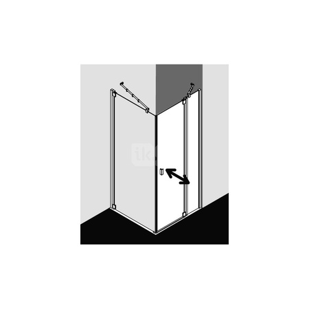 Kermi Drzwi wah. Raya 1NR 0800x 1850 770-800 SIMG ESG Clean