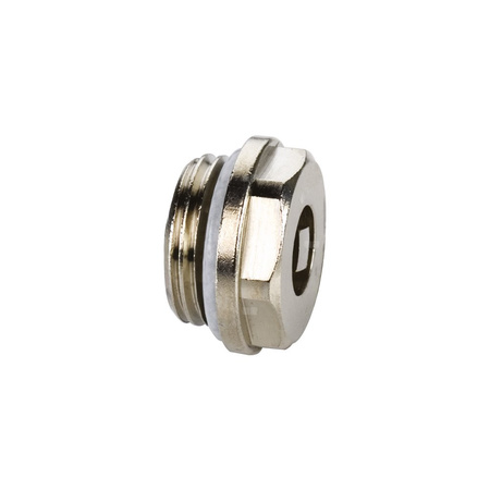 Korek FLAMCO MEIBES mosiądz (niklowanie) GZ gazowy walcowy 3/8''