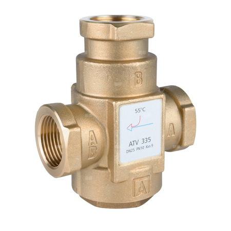 Zawór bezpieczeństwa AFRISO ATV 335 mosiądz GW x GW 1''
