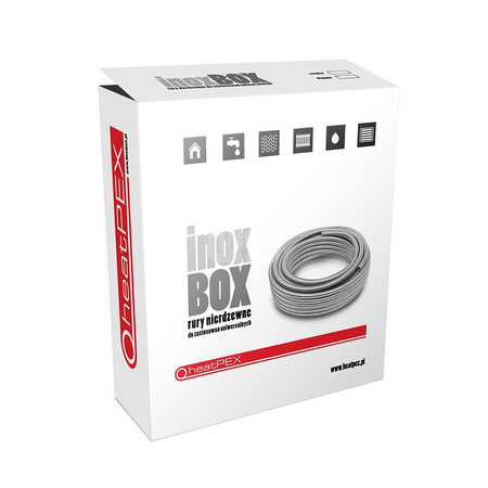 Rura INOX BOX 16 x 0,18 - zwój 15 m.