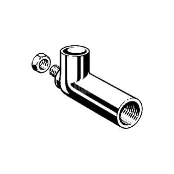 Kolano 90' VIEGA 94476, brąz / brąz, 18 mm x 1/2'' (lw x gw)