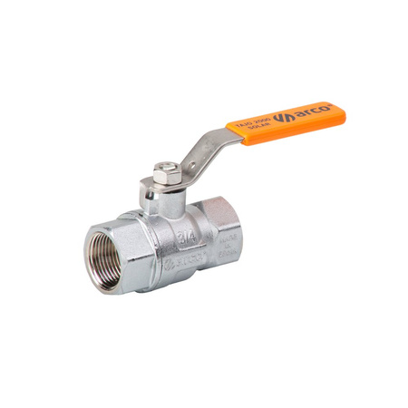 Zawór kulowy ARCO TAJO SOLAR stal nierdzewna 1/2'' GW, uchwyt: dźwignia chrom