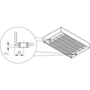 Konwektor Kermi V-Kon S Typ55 BH280x316x1600mm QN4592, weiß, 6 bar, o. Abd., Vent. re