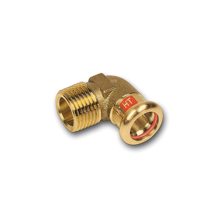 Kolano 90' SANHA Press Solar, Cu, 12 mm x 3/8'' (zw x GZ)
