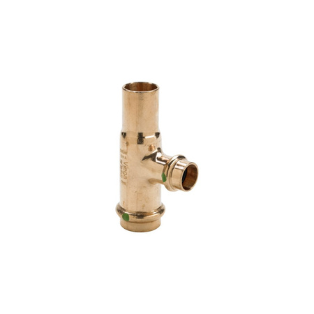 Trójnik VIEGA 24181 Cu (stan surowy) 22 mm x 15 mm x 22 mm (mz x zz x mz)