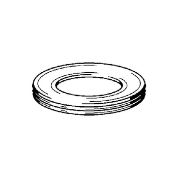 Uszczelka płaska okrągła VIEGA 3811 guma, 127 mm x 72 mm / 14 mm