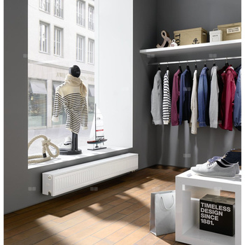 Grzejnik płytowy typ 22 KERMI X2 Profil-V, prawy, z osłonami wym. 750 x 1400 mm, kolor biały, moc 2782 W