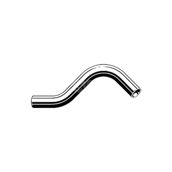 Obejście VIEGA 11093 jednoczęściowy, stal (ocynk galwaniczny/elektrolityczny) / stal (ocynk), 22 mm (kw x kw), 190 mm