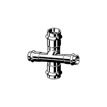 Czwórnik VIEGA 1148 stal ocynk, 28 mm x 15 mm x 28 mm x 15 mm, mz x mz x mz x mz