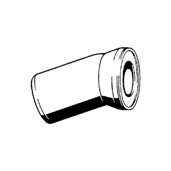 Rura kątowa przyłączeniowa WC VIEGA 3813 22.5' fi110 mm, długość 150 mm tworzywo sztuczne, kolor beżowy