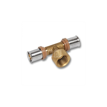 Trójnik SANHA 3fit Press brąz 26 mm x 3/4'' x 26 mm (zz x GW x zz)