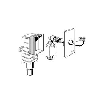 Syfon przeznaczenie: montaż podtynkowy, tworzywo sztuczne, nr wzoru 5633.2 G: 1¼ DN: 50/40