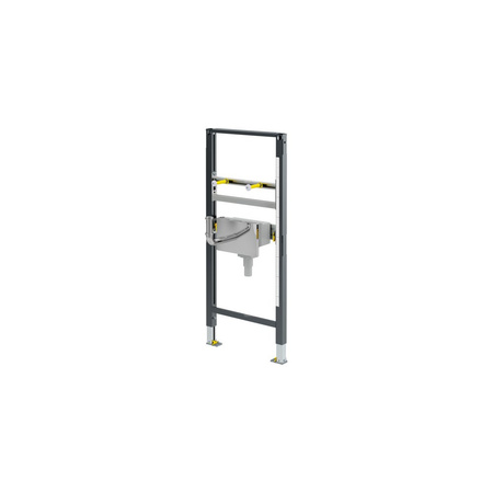 Stelaż podtynkowy do umywalki VIEGA 853533, 1120 x 500 x 97 mm, bateria: stojąca, wbudowany syfon