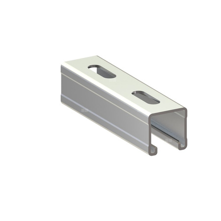 Szyna montażowa NICZUK XPSZMF, gr. 2 mm, dł. 2000 mm, stal nierdzewna (ocynk lamelarny)