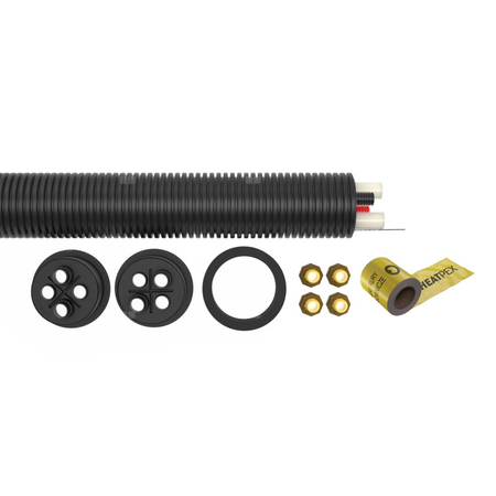 HEATPEX DELTA HEATpump set 2x40/3,7 (32-32) / 160 15m