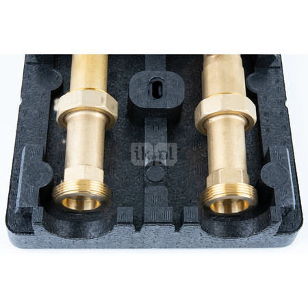 Grupa pompowa AFRISO PrimoTherm 180-1 AP DN 25 AP GZ x GW 1 1/2'' x 1'', z izolacją, z pompą obiegową AFRISO APH 361 25-7/180 mm