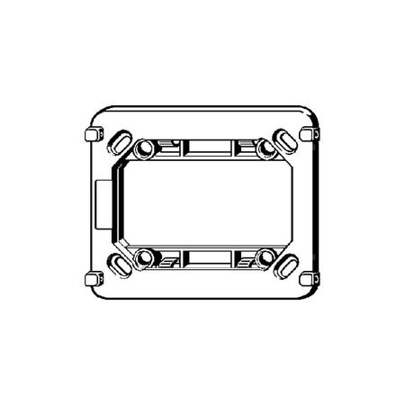 Rama podstawy VIEGA 8350128 (akcesorium) do pisuaru tworzywo sztuczne