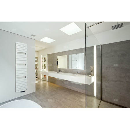 Grzejnik dekoracyjny Kermi®Aster HF 1169x450x37 , 513 W podłącz. 99, RAL 9016 SG