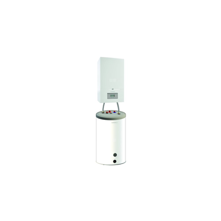 Pakiet - Kocioł gazowy jednofunkcyjny DE DIETRICH Inidens 24 kondensacyjny wiszący 6.3 - 26.1 kW + Zasobnik c.w.uSRNB100