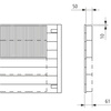 Kermi ściana grzewcza HHV11 700x61x5000 pozioma,RAL9016,6bar,z osłoną,prawa,L540