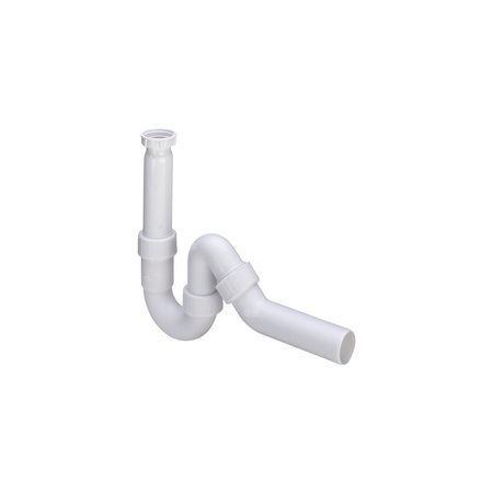 Syfon rurowy przeznaczenie: zlewozmywak, tworzywo sztuczne, nr wzoru 7985.20 G: 1½ DN: 40